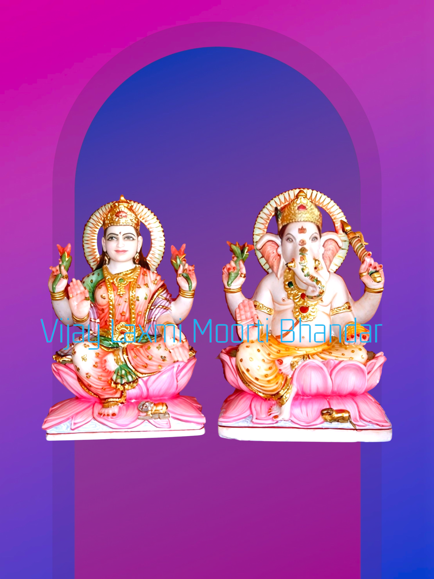 Ganesha Laxmi Statue photo 1