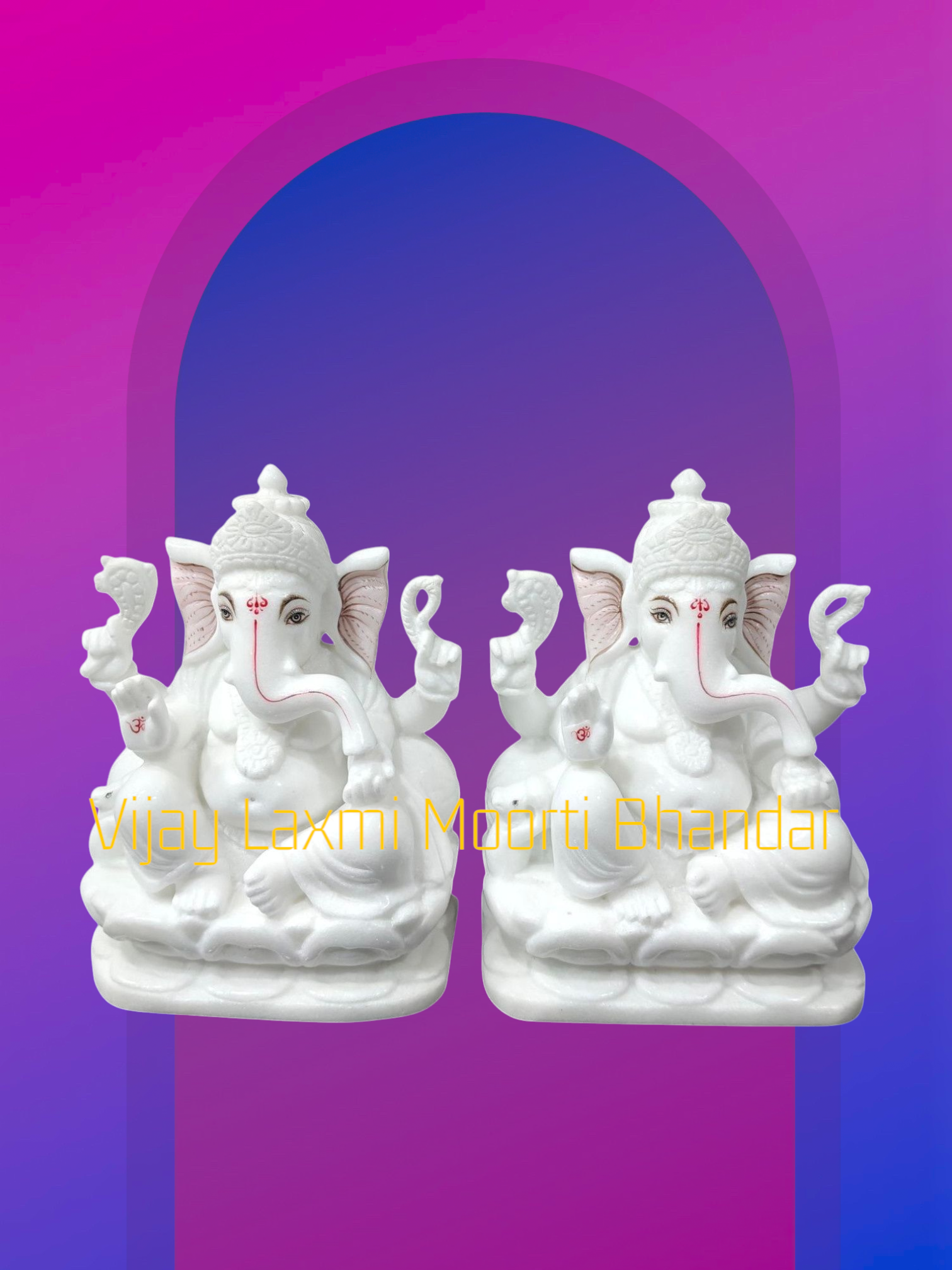 Ganesha Statue Pair photo 1