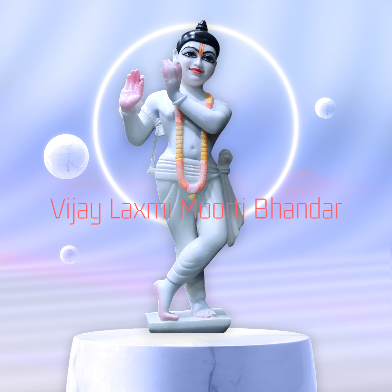 Iskon Krishna Statue