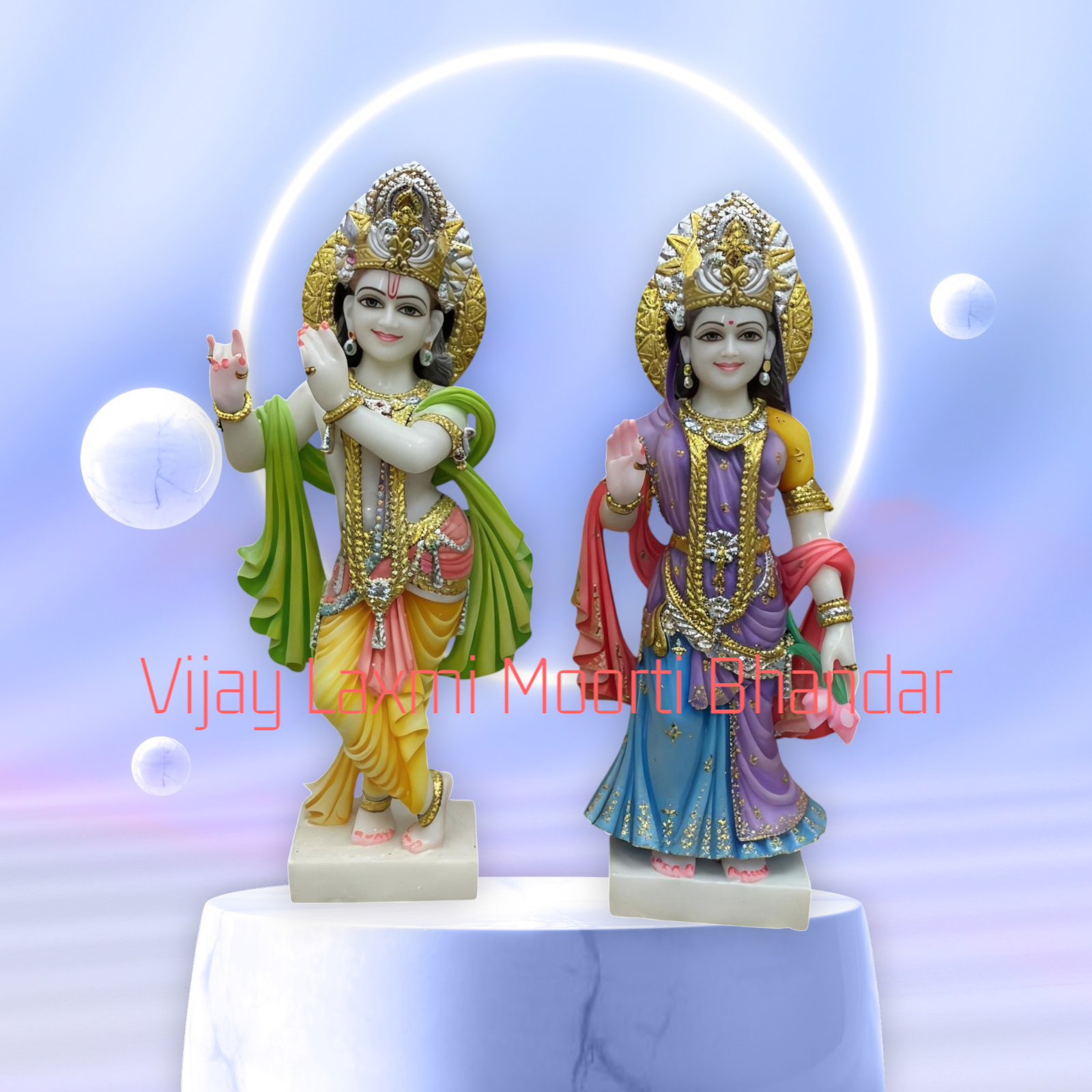 Radha Krishna Statue photo 1