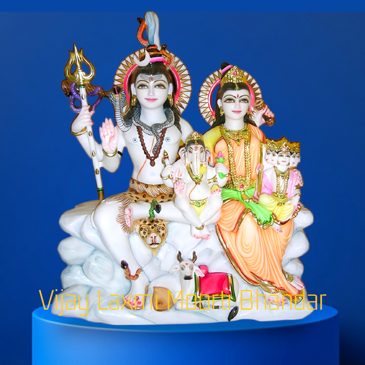 Shiv parivar statue photo 1