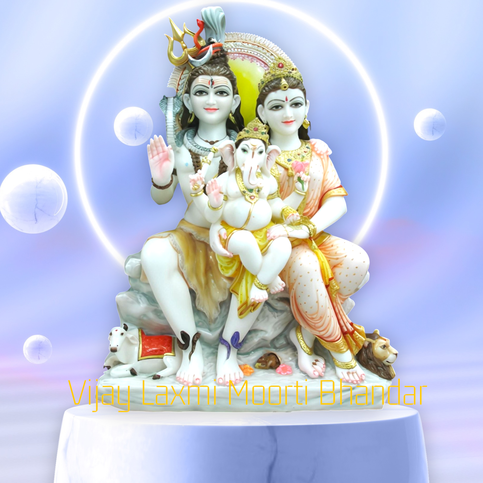 Shiv parivar statue photo 1